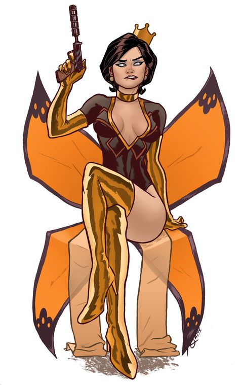 Venture Bros. - Dr. Girlfriend aka Lady Au Pair aka Dr. Mrs. The Monarch Dr Girlfriend, The Venture Bros, Venture Bros, The Monarch, Cartoon Tattoos, Adult Swim, Super Villains, Superhero Art, Cartoon Tv