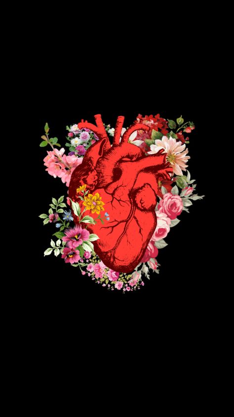 Real Heart Wallpaper, Sixth Dimension, Wooden Shelf Design, Heart Organ, Anatomical Heart Art, Iphone Wallpaper Pinterest, Heart And Flowers, Aries Aesthetic, Wallpaper Heart