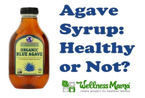 Is Agave Healthy? Low Glycemic Sweeteners, Wellness Mama, Mama Natural, Local Honey, Agave Syrup, Sugar Substitute, Health Articles, Healthy Families, Health And Nutrition