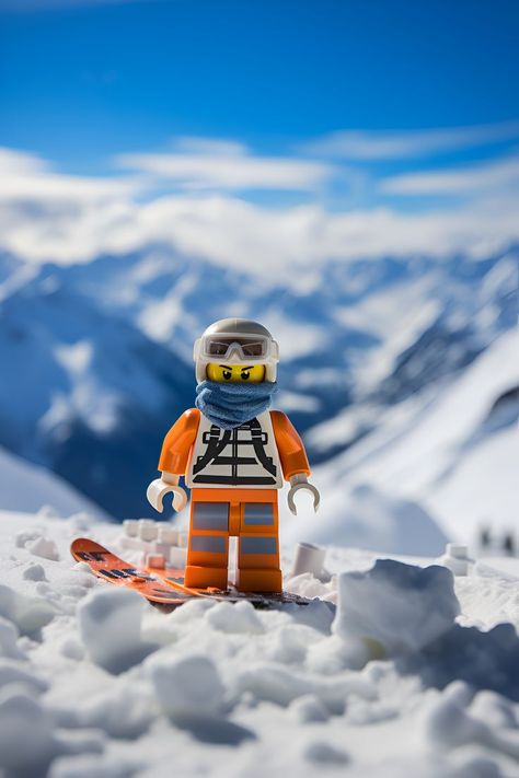 Lego Wallpaper, Swag Wallpaper, Miniature Photography, Lego Photo, Lego Pictures, Lego Room, Lego Photography, Majestic Mountains, Lego Worlds