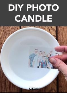 Personalized Candles Diy, Diy Candle Gift, Joululahjat Diy, Photo Candle, Jul Diy, Exterior Christmas, Soya Mumu, Personalised Gifts Diy, Diy Christmas Gifts Cheap