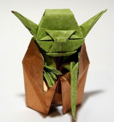 Origami Jedi Master Yoda - Star Wars // Origami Jedi mester Yoda ( Star Wars - Csillagok háborúja ) // Mindy - craft tutorial collection // #crafts #DIY #craftTutorial #tutorial #Origami #OrigamiModels #PaperFolding #PaperCrafts Star Wars Origami, Jedi Master Yoda, Origami Yoda, Diy Stocking Stuffers, Diy Stockings, Star Wars Design, Master Yoda, Origami And Kirigami, Folding Origami