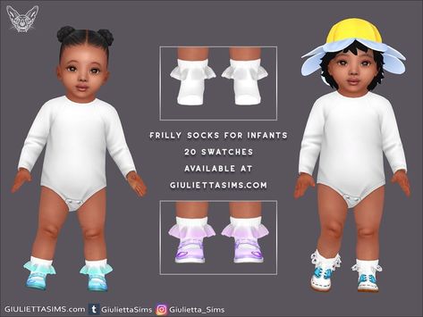 Sims 4 Frilly Socks, Sims 4 Cc Ruffle Socks, The Sims 4 Infant Shoes, Sims 4 Ruffle Socks, Toddler Shoes Sims 4 Cc, Sims 4 Cc Infant Shoes, Sims 4 Infant Shoes, Sims 4 Baby Hair, Sims 4 Cc Baby Hair