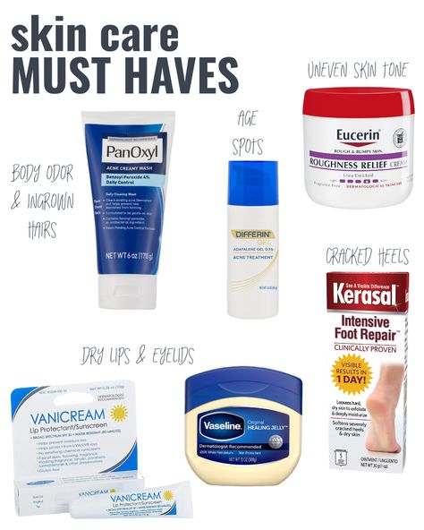 Skin Care Must Haves, Back Acne Remedies, Differin Gel, Vaseline Petroleum Jelly, Rough Bumpy Skin, Bumpy Skin, Shower Skin Care, Petroleum Jelly, Affordable Skin Care