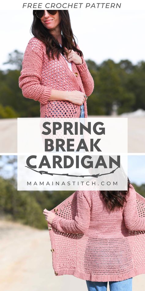 Light Cardigan Crochet Pattern via @MamaInAStitch Summer Sweaters Crochet, Light Cardigan Crochet Pattern, Crochet Lightweight Cardigan Pattern, Crochet Light Cardigan Pattern Free, Lightweight Crochet Cardigan, Summer Cardigan Crochet Pattern Free, Oversized Cardigan Crochet Pattern, Crochet Summer Cardigan Pattern Free, Summer Cardigan Crochet Pattern