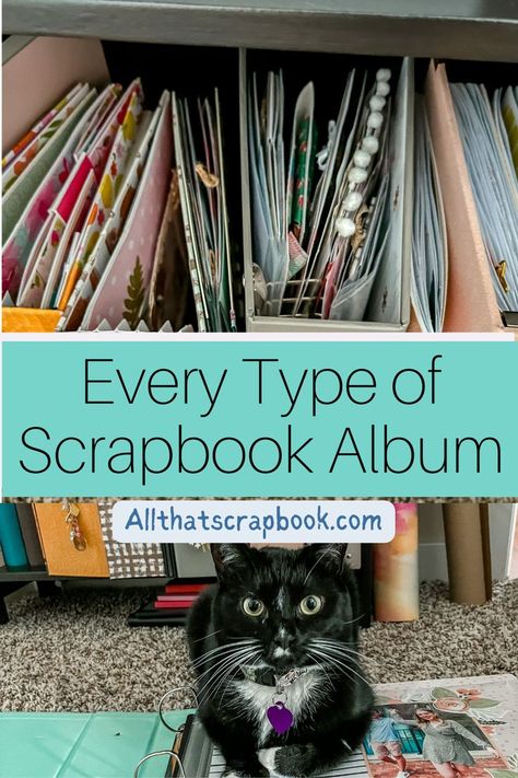 scrapbooking albums Scrapbooking Crop Packing List, Scrapbook Supplies Products, Scrapbook Starter Kit, Organizing Stickers For Scrapbooking, Making Clusters For Journals, Scrapbooking Supplies List, Scrapbooking Crop, Scrapbook Supplies Organization, Spiral Scrapbook Mini Albums