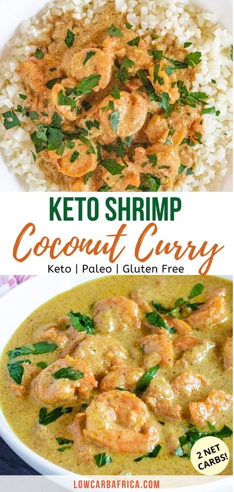 Shrimp Coconut Curry, Shrimp Coconut, Keto Curry, Coconut Curry Recipes, Keto Shrimp, Keto Seafood, Boiled Egg Diet Plan, Recetas Keto, Keto Dinners