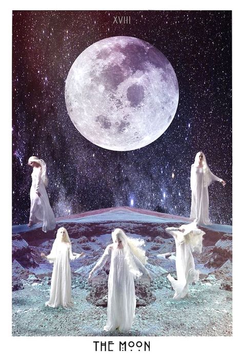 5 ways to work with full moon tarot Danielle Noel, Starchild Tarot, Full Moon Tarot, Moon Tarot Card, The Moon Tarot Card, The Moon Tarot, Tarot Card Art, Full Moon Ritual, Tarot Major Arcana