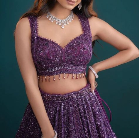 Step into regal splendor with our purple bridal lehenga—where tradition meets modern elegance, crafted for your unforgettable day. ✨ - Outfit- @zardozi_pune Model- @med.haviyadav MUA- @amrutamakeupartist Hair- @hairby_shabnam Photography- @harshalshelarphotography Styling- @stylist.chaitalikulkarni Jewellery- @shrikrishnapearls - Whatsapp us at: +91 8010814649 Visit: www.zardozipune.com Address: 1st Floor, Suyash Plaza, Plot No. 184A, Bhandarkar Rd, Deccan Gymkhana, Pune, Maharashtra 411004 -... Jewellery For Purple Lehenga, Purple Bridal Lehenga, Purple Lehenga, Pune Maharashtra, Lehenga Style, Bridal Lehenga, Modern Elegance, Lehenga, Things To Wear