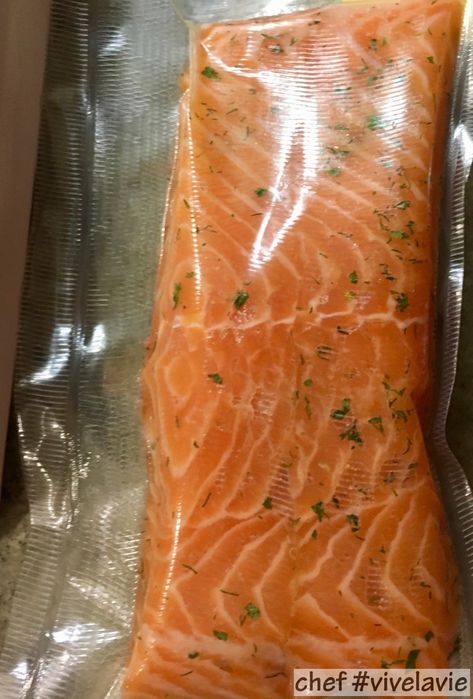 Sous vide zalm - Pascal Pluijmaekers #vivelavie Slow Cooker, Diner, Fish, Van, Thermomix