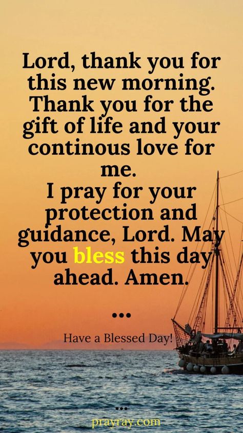 5 Short Good Morning Prayers - Tips for Structure, Time, Duration Good Morning Prayers, Inspirational Quotes God Faith, Spiritual Morning, Inspirational Morning Prayers, Prayer Quotes Positive, Blessed Morning Quotes, Good Night Prayer Quotes, Morning Quotes For Friends, Love Good Morning Quotes