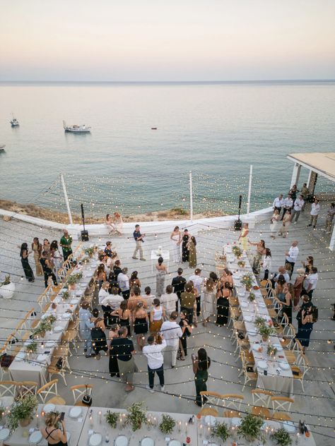 A Greek Island Wedding Inspired by Matisse, Ancient Myths, and a ’90s Calvin Klein Ad | Vogue Greece Wedding Reception, Ancient Greek Wedding Theme, Greece Wedding Aesthetic, Greek Wedding Aesthetic, Island Theme Wedding, Spontaneous Wedding, Greek Wedding Theme, Greek Wedding Traditions, Greek Island Wedding