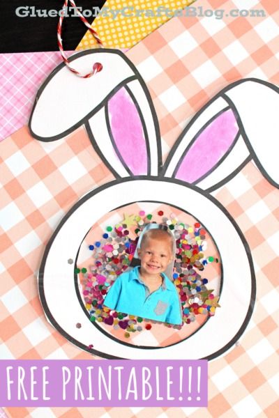 Easter Photo Frame Ornaments For Spring - Glued To My Crafts Kids Easter Pictures, Baby Easter Crafts, Easter Photo Frames, Easter Picture Frames, Kids Picture Frames, Frame Ornaments, Easter Frame, Photo Frame Ornaments, April Crafts