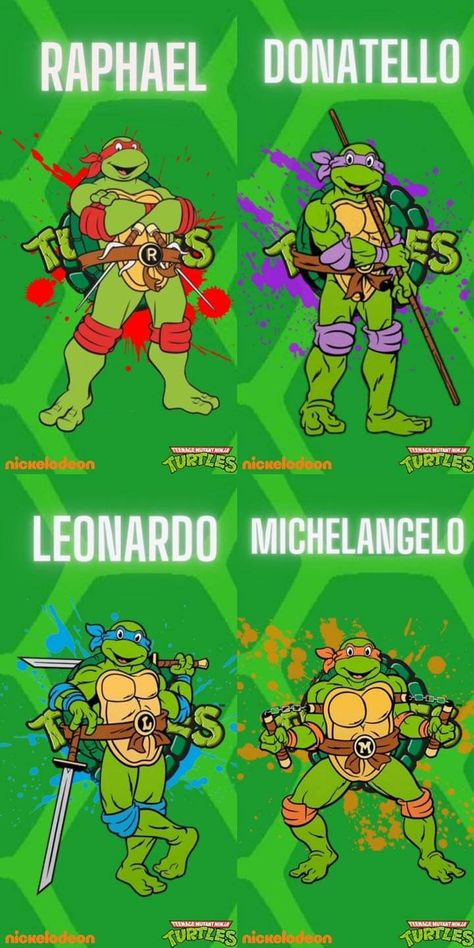 Tmnt Drawing Reference, Turtles Reference, Ninja Turtles Names, Ninja Turtles Characters, Ninja Turtle Drawing, Ninja Turtles Michelangelo, Homecoming Poster Ideas, Homecoming Posters, Turtle Wallpaper