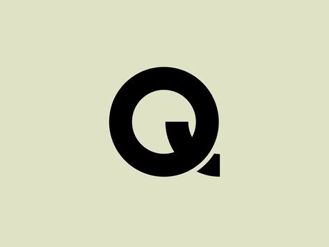 Letter Q Logo / Black Logo / Abstract Logo / Consumer Electronics Logo / Q Acoustics... Q Monogram, Q Logo Design, Iq Logo, Q Acoustics, Q Logo, Electronics Logo, Examples Of Logos, Letter Q, Monochromatic Color Scheme