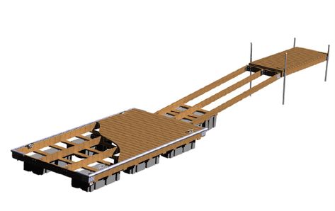 Find out how to build a wooden floating dock from A to Z in 4 steps and how to anchor a floating or stationary dock. Consult our pro advice. Floating Dock Kits, Floating Dock Plans, Homemade Boat, Diy Dock, Building A Dock, Trex Composite Decking, Floating Boat Docks, Floating Docks, Dock Steps