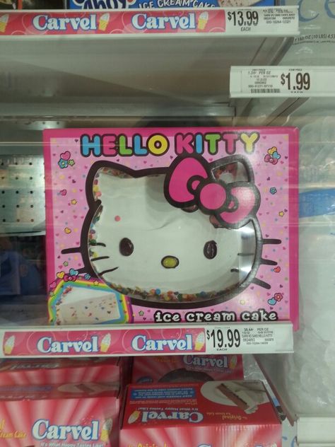 Hello Kitty Icecream cake. Carvel. Publix Hello Kitty Cereal, Carvel Cake, Hello Kitty Wholesale, The Crème Shop X Hello Kitty, Tj Maxx Hello Kitty, Publix Cake, Hello Kitty Ice Cream, Publix Cakes, Hello Kitty Ice Cream Cake