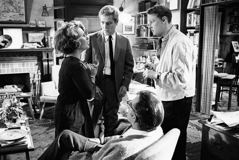 Who Was Mike Nichols When He Wasn’t Playing Mike Nichols? | The New Yorker Who's Afraid Of Virginia Woolf, George Segal, Barefoot In The Park, Mike Nichols, Odd Couples, Scene Image, Virginia Woolf, Warner Brothers, Elizabeth Taylor