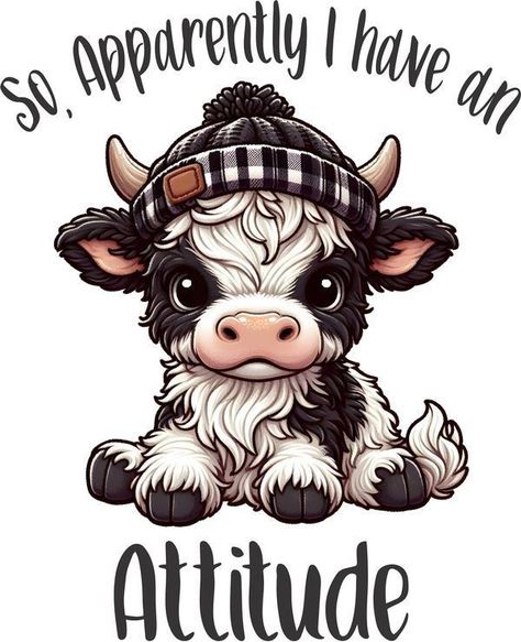 Cow Cartoon Images, Western Wallpaper, Country Designs, Cow Wallpaper, Sublimation Shirts, Cow Print Wallpaper, Mini Cows, Baby Highland Cow