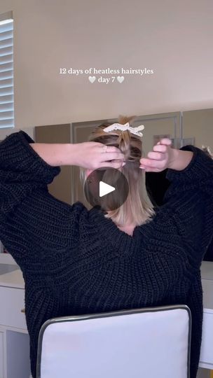 1K views | Love this fake braid bun!! #shorthairstyles #hairhacks #finehairstyles #heatlesshairstyles #hairstyleideas #shorthair | Alyssarayelee | Alyssarayelee · Original audio Fake Braid, Braid Bun, Heatless Hairstyles, Braided Bun, 1k Views, Fine Hair, Hair Hacks, Love This, Short Hair Styles