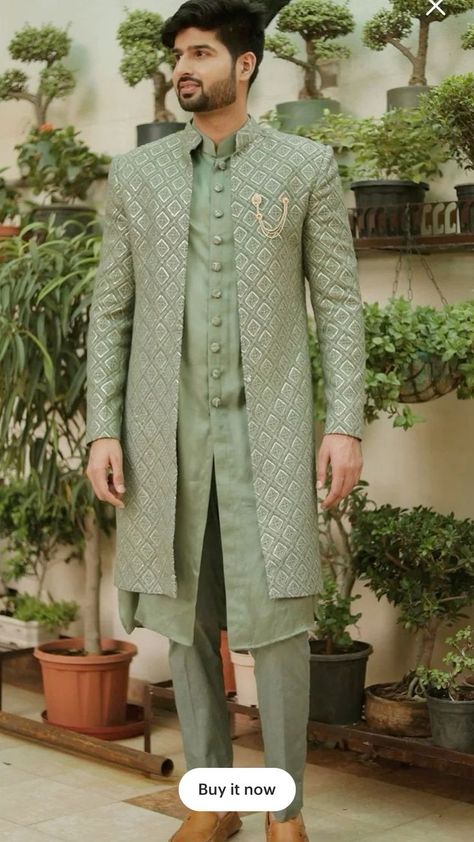 Indowestern Outfits For Men, Traditional Indian Mens Clothing, Engagement Dress For Men, Kurta Designs Men's, Indian Wedding Reception Outfits, Marriage Clothes, India Fashion Men, Indian Wedding Suits Men, Indian Wedding Clothes For Men