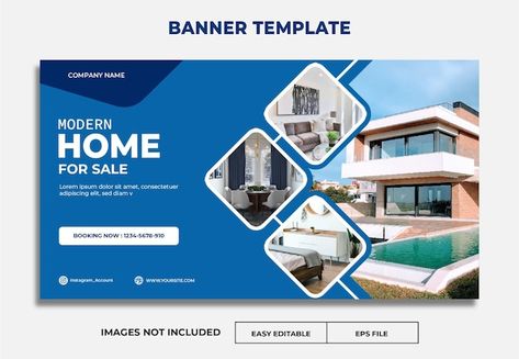 Vector banner template modern home soft ... | Premium Vector #Freepik #vector #luxury-real-estate #building-banner #real-estate #real-estate-property Real Estate Building Design, Real State Graphic Design Poster, Building Banner Design, Building Banner, Modern Banner Design, Architecture Banner Design, Architecture Banner, Real Estate Banner Design, Ad Banner