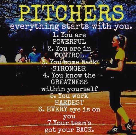 Pitcher swaggg Softball Pitcher Quotes, Pitcher Quotes, Softball Pitcher, Travel Baseball, Softball Quotes, Softball Pictures, Baseball Quotes, Softball Mom, Take Me Out