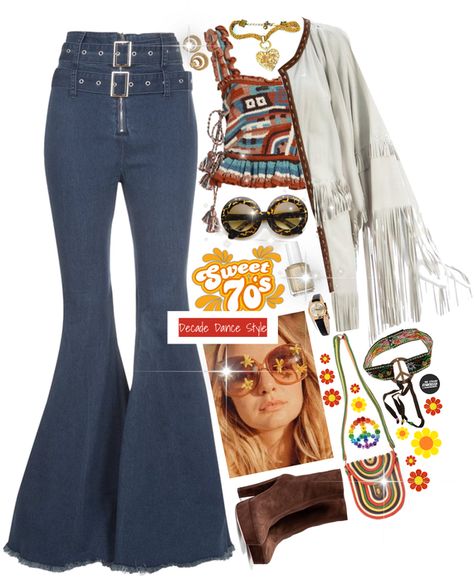 Retro Vibes Outfit, 70s Teenage Fashion, 70s Casual Outfits, Boogie Outfits, 70s Retro Fashion, 60s Inspired Outfits, 70’s Outfit, Looks Hippie, 70s Inspired Outfits