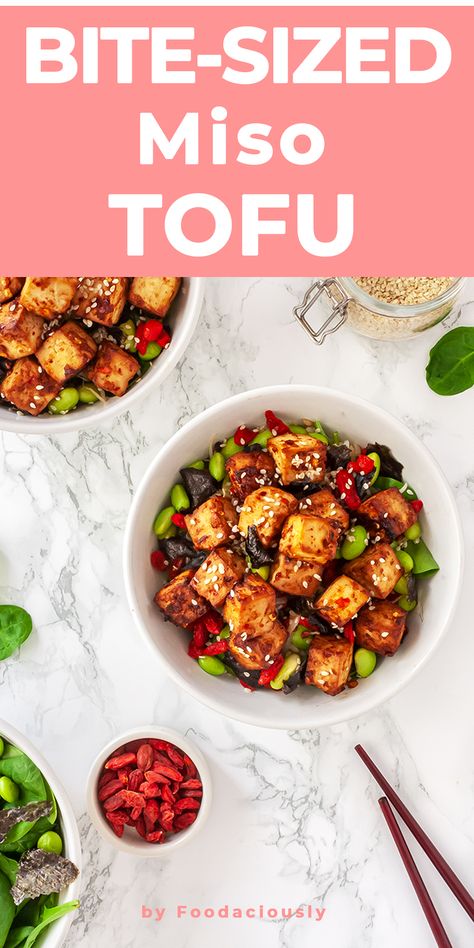 Miso Tofu Marinade, Miso Marinade, Miso Recipes, Miso Tofu, Veg Protein, Tofu Pasta, Protein Options, Miso Recipe, Recipes By Ingredients