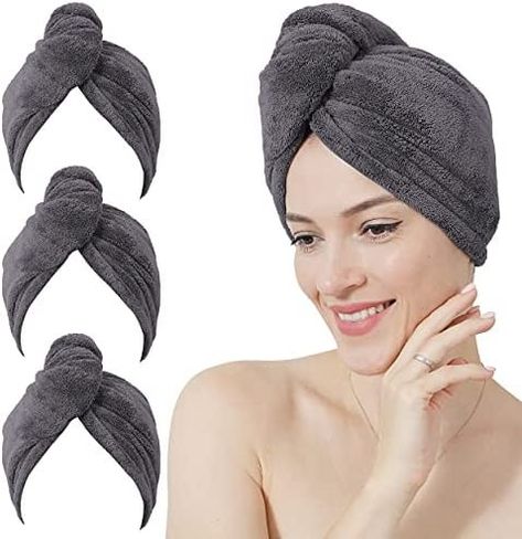 Peachy Lip, Microfiber Hair Towel, Remove Makeup From Clothes, Hair Towel Wrap, Hair Drying, Hair Turban, Hair Frizz, Towel Wrap, Hair Dark