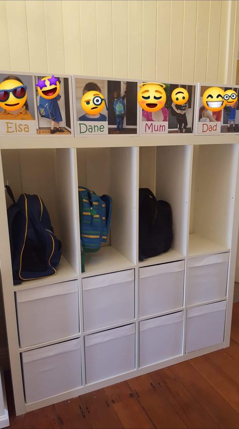 Ikea Kallax 4x4 Ideas, Ikea Kallax Hack Kids, Ikea Kallax 4x4, Kallax 4x4, Ikea Drona, Ikea Expedit Hack, Canvas Photos, Kids Bedroom Organization, Vstupná Hala