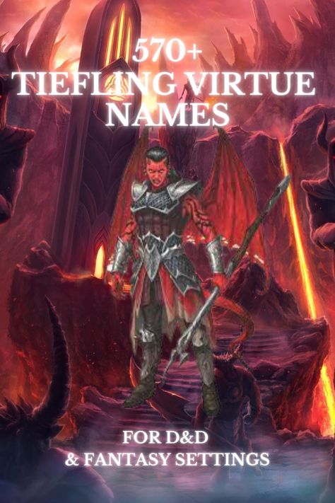 tiefling names, tiefling names female, tiefling virtue names, tiefling names dnd, male tiefling names, d&d tiefling names, tiefling last names, names for tiefling Tiefling Virtue Names, Teifling Names, Dnd Character Names Female, Tiefling Female Names, Tiefling Names Female, Tiefling Warlock Female, Tiefling Names, Virtue Names, Tiefling Oc