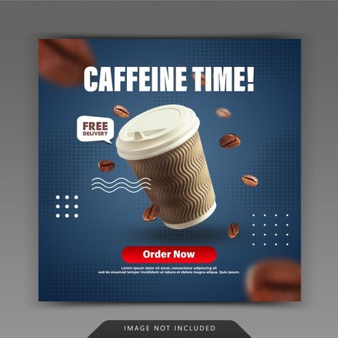 Coffee shop social media instagram post ... | Premium Psd #Freepik #psd #banner #coffee #template #facebook Coffe Insta Post, Insta Post Design Ideas, Social Media Coffee Design, Photoshop Social Media Post, Coffee Social Media Post Design, Cafe Social Media Design, Coffee Shop Post Ideas, Coffee Shop Social Media Posts, Cafe Social Media Posts