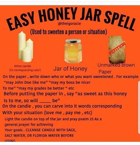 Sweetener Spell, Sweetening Jar Spell, Workplace Spells, Sweetening Spell, Honey Spell, Voodoo Doll Spells, Hoodoo Conjure Rootwork, Honey Jar Spell, Wicca Recipes