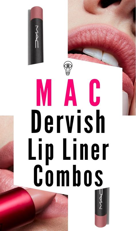 10 Gorgeous MAC Lipsticks To Wear With Dervish Lip Liner Lipstick Combinations, Mac Hug Me, Most Popular Mac Lipsticks, Best Mac Products, Popular Mac Lipsticks, Mac Faux, Lip Liner And Lipstick, Mac Lip Liner, Mac Lipstick Colors