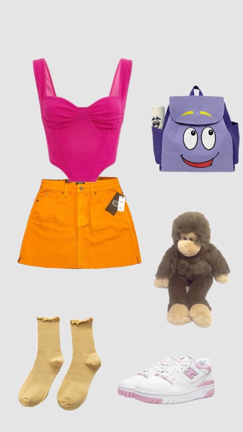 Dora Halloween Costume, Dora Costume, Pretty Halloween Costumes, Creative Shot, Halloween Costume Outfits, Easy Halloween Costumes, Halloween Outfits, Halloween Costume, Halloween Costumes