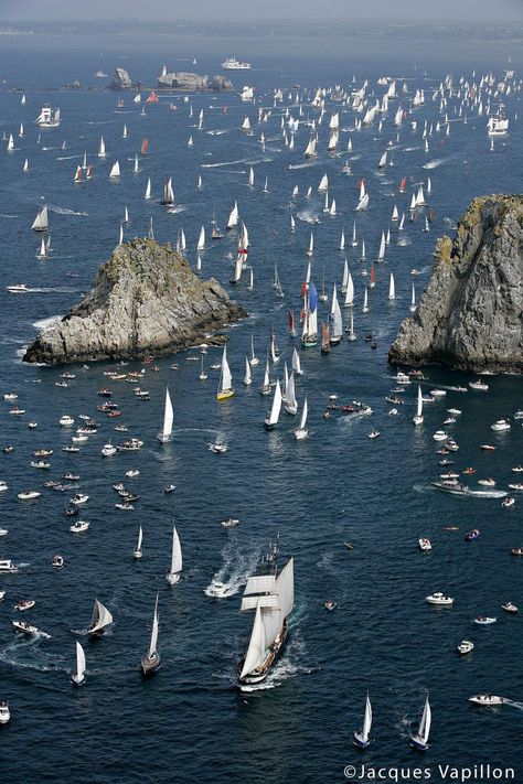 France Brittany, Sailing Vessel, Sail Boats, Sailing Yacht, Tall Ships, Sailboats, France Travel, Pretty Places, Yachts