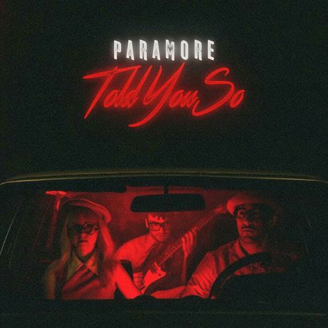 Told you so - paramore Paramore Widget, Laughter Aesthetic, Paramore Aesthetic, Paramore Merch, Paramore Band, All We Know Is Falling, Grunge Posters, Taylor York, Paramore Hayley Williams