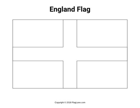 Free printable England flag coloring page. Download it at https://flaglane.com/coloring-page/english-flag/ Tongan Language, St George Flag, Flag Images, European Flags, English Flag, St Georges Day, Flag Printable, Flag Coloring Pages, England Flag