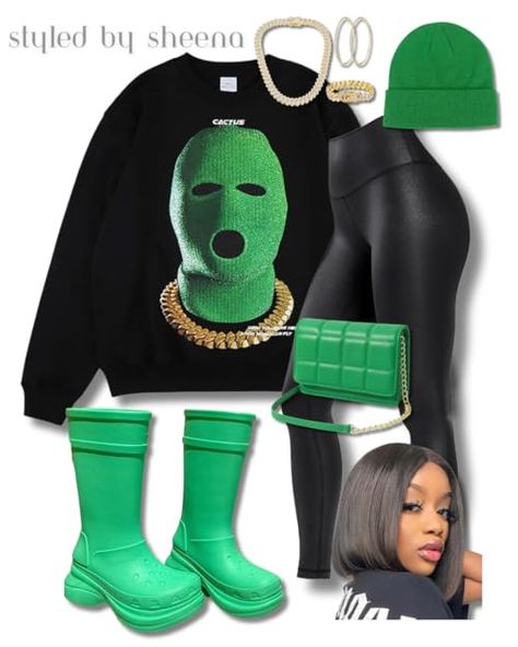 Club Fits Black Women Winter, Green And Black Sweater Outfit, Comedy Show Outfit Black Women, Fall Outfits 2024 Black Women, Shein Winter Outfits Black Women, Sock Boots Outfit Winter, Fall Outfits Black Women Shein, Amazon Finds Outfits, Winter Outfits Blackgirl Shein