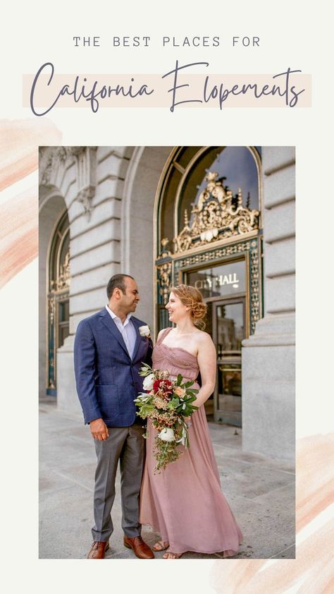 In this blog post I will outline my top recommendations for California elopement cities and locations. The locale themes will vary from urban metro spots to nature and wilderness areas. They will… Hollywood Sign Hike, Backdrops For Wedding, California Trail, Best Places To Elope, Wedding In California, California Hikes, California Camping, Places To Elope, Best City