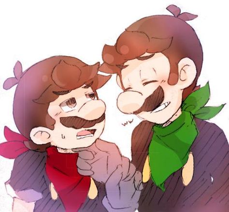 Green Warrior, Mario Y Luigi, Mario E Luigi, Mario Fan Art, Mario Stuff, Super Mario And Luigi, Paper Mario, Super Mario Art, Nintendo Art