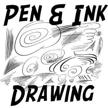 How to Use Pen and Ink Drawing Techniques Lesson Draw Figures, Pen And Ink Sketches, Ink Drawing Techniques, Drawings For Boyfriend, Ink Pen Art, How To Draw Steps, Draw Step By Step, Pen And Wash, Easy Lessons