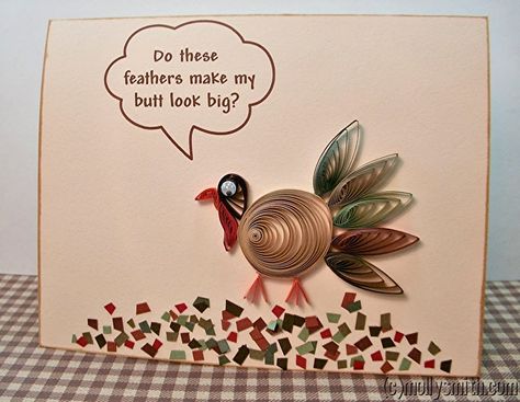 quilling thanksgiving cards | Body: 24", Head: 8", Wattle: 6", Beak: 4", Feathers: 9" Quilling Thanksgiving, Trim Ends, Happy Thanksgiving Cards, Quill Art, Diy Quilling Crafts, Quilling Projects, Quilling Pattern, Quilling Animals, Paper Quilling For Beginners