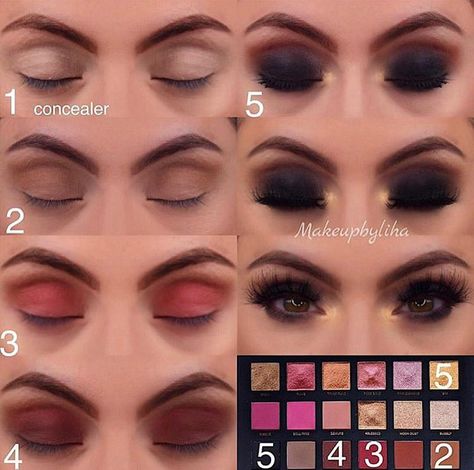 Glitter Video, Norvina Palette, Easy Eye Makeup Tutorial, Makeup Tutorial Foundation, Makeup Tutorial Step By Step, Simple Eye, Eyebrow Eyeshadow, Makeup Tutorial Eyeshadow, Makeup Tut