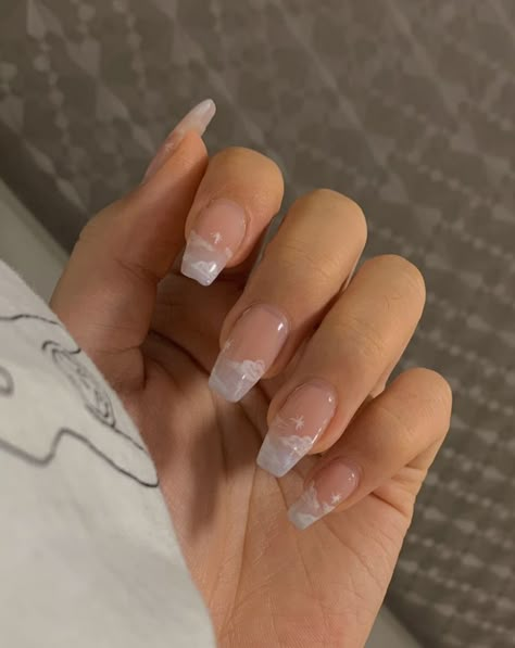 Casual Nails, Classy Acrylic Nails, Pretty Gel Nails, Cute Gel Nails, Soft Nails, Kawaii Nails, Nail Jewelry, Minimalist Nails, Fire Nails