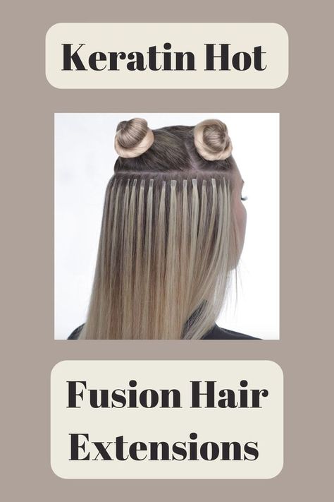 Have you ever heard of fusion extensions? Watch a video on application and to learn more info about it. Fusion Extensions, Micro Ring Hair Extensions, Hair Extension Care, Hair Extensions Before And After, Fusion Hair Extensions, Fusion Hair, Weft Hair Extensions, Remy Human Hair Extensions, Tape In Hair Extensions