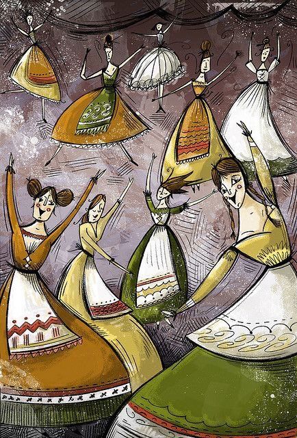 Nine Ladies Dancing Ideas, 9 Ladies Dancing, Nine Ladies Dancing, Helen Warlow, Ladies Dancing, Catholic Kids, Pear Tree, Twelve Days Of Christmas, Christmas Favorites