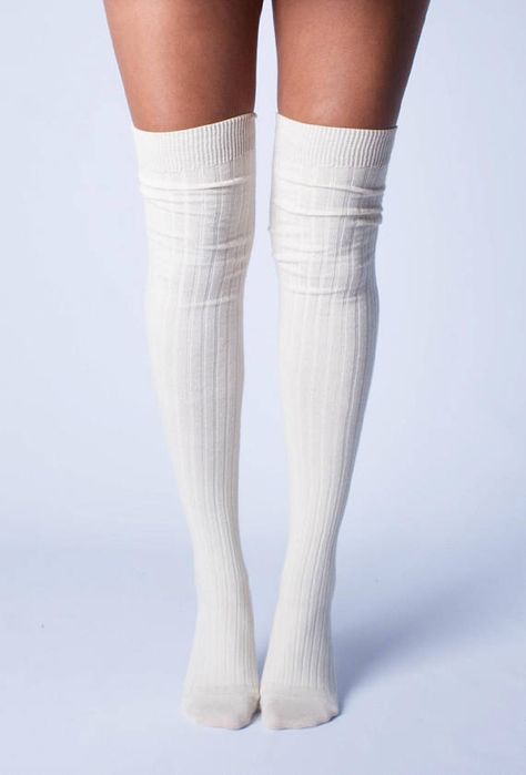 White Thigh High Socks, Black Thigh High Socks, Thigh High Leg Warmers, Lace Boot Socks, Knit Boot Socks, Sweater Socks, Over Knee Socks, Slouch Socks, Black Thigh High