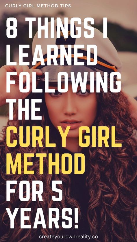 If you’re a curly girl method beginner, This post is for you!! See how what I’ve learned after using these naturally curly hair tips for five years, and see how they might be able to help you too! Naturally Curly Hair Tips, Caring For Curly Hair, The Curly Girl Method, Curly Hair Care Routine, Create Your Own Reality, Naturally Curly Hair, Curly Girl Method, Curly Hair Care, Makeup Stuff